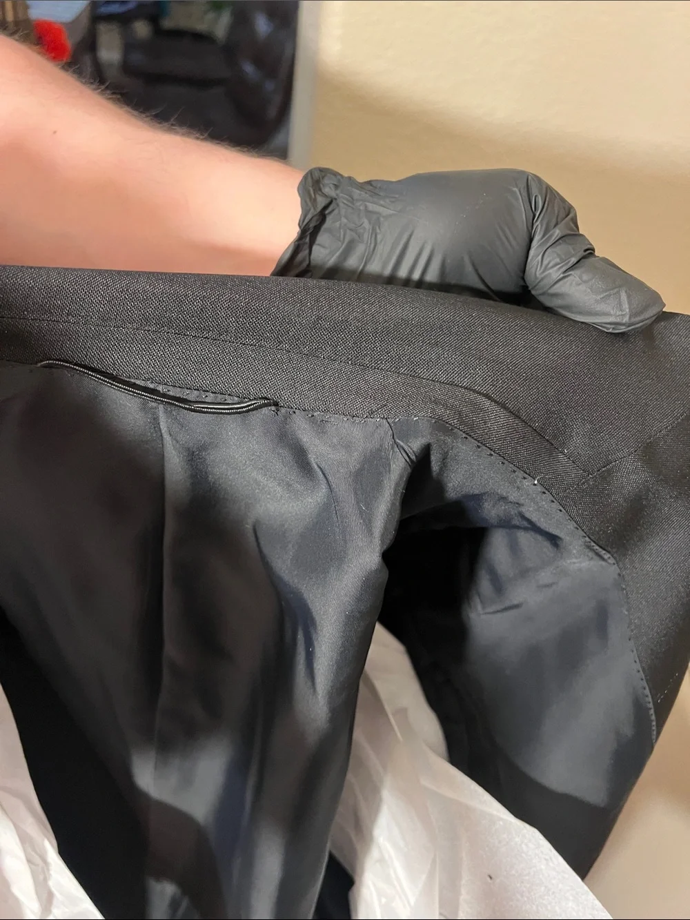 Balenciaga Black Single-Button Tailored Blazer